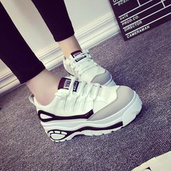 SouthBay Shoes - Monochrome Platform Sneakers SouthBay Shoes - Monochrome Platform Sneakers