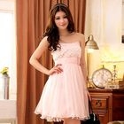 JK2 - Beaded Tulle Cocktail Dress