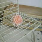 MyLittleThing - Pink Flower Ring