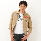 BLACK ASUKA - Appliqué Zip Jacket 