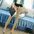 Jack Grace - Bow-Accent Color-Block Pants