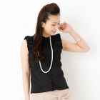 ageha@shibuya - Frill-Trim Sleeveless Blouse