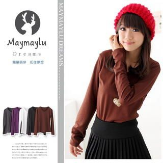 Long Sleeve V-Neck Tee