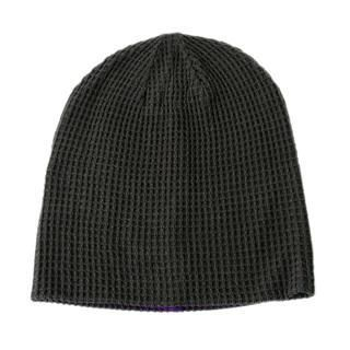 Waffle Knit Reversible Beanie