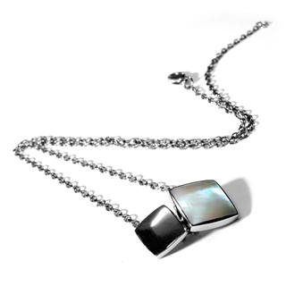 Squared MOP Necklace