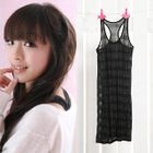 59 Seconds - Striped Pattern Long Tank Top
