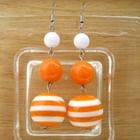 Fit-to-Kill - Orange sailing Earrings