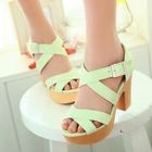 Smoothie - Cross-Strap High-Heel Sandals