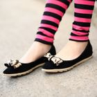 59 Seconds - Leopard-Print Bow Flats