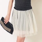 Candy's Shop - Elastic-Waist Mesh Skirt