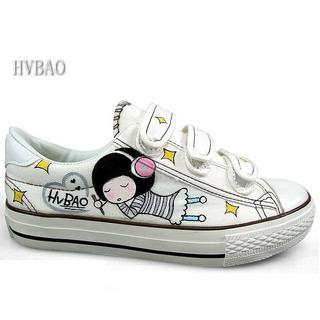 Dreamy Girl Print Velcro Sneakers Dreamy Girl Print Velcro Sneakers