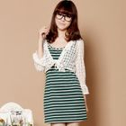 JVL - Stripe Knit Slipdress