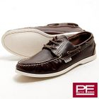 JERRY - Genuine-Leather Boat Shoes
