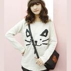 Dodostyle - Cat Print T-Shirt