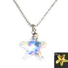 6thJune - Charming Necklace with Swarovski Sparkling Crystal (Sparkling Clear Small Starfish)