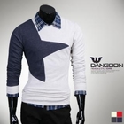 DANGOON - Star Print Knit Top