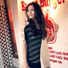 PUFFY - Cutout-Shoulder Two-Tone Top
