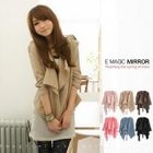 E MAGIC MIRROR - Asymmtric-Hem Trench coat