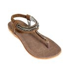 Lane172 - Beaded Thong Slingback Sandals