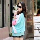 Barbie sue - Color-Block Dolman Sleeve Pullover