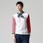 Rone - Color-Block Long-Sleeve Knit Top