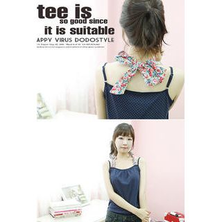 Floral Halter Tank Top Floral Halter Tank Top