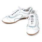 Purplow - Handmade Wing Tip Sneakers White