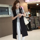 midnightCOCO - Sleeveless Double-Breasted Coat