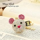 Miss Girl - Rhinestone Bear U-Disk