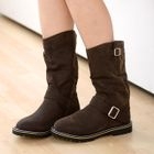 59 Seconds - Buckled Mid-Calf Boots