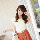 Tokyo Fashion - Bow-Collar Lace Top