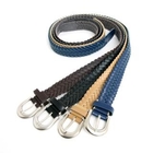 Groove9 - Faux-Leather Woven Belt