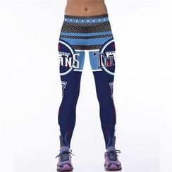 Omifa - Printed Leggings Omifa - Printed Leggings