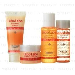 城野医生 - Labo Labo Travel Set: Oil Cleansing 20ml + Washing 15g + Lotion 18ml + Gel 10g 城野医生 - Labo Labo Travel Set: Oil Cleansing 20ml + Washing 15g + Lotion 18ml + Gel 10g