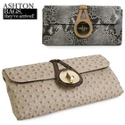 ASHTON - Faux-Leather Clutch