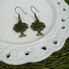 MyLittleThing - Copper Little Tree Earrings