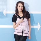 RingBear - Set: Short -Sleeve Tee + V-Neck Tank Top