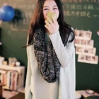 Clair Beauty - Knit Circle Scarf