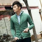 VINTAGE BROTHERS - Mandarin Collar Cardigan