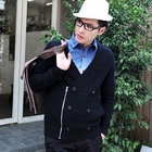 MURATI - Double-Breasted Side-Zip Cardigan