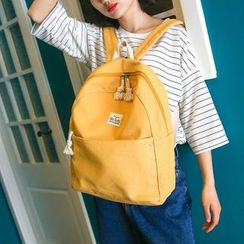 Glorieta - Plain Canvas Backpack Glorieta - Plain Canvas Backpack