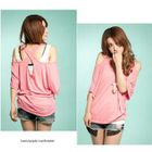 Kiwi Shop - Cut Away-Shoulder Top