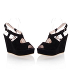 Grace Candy - Cross-Strap Wedges