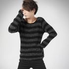 deepstyle - Stripe Knit Top