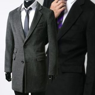 Single-Breasted Coat Single-Breasted Coat