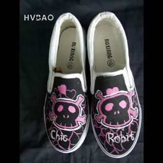 'Funny Skull' Slip-Ons 'Funny Skull' Slip-Ons