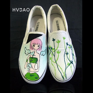 'Elf in the Wood' Slip-Ons