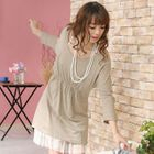 59 Seconds - Dolman Sleeve Gathered Empire Dress