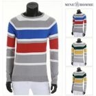 MINE M HOMME - Color-Block Knit Top