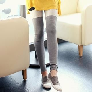 Color-Block Ribbed Leggings Color-Block Ribbed Leggings